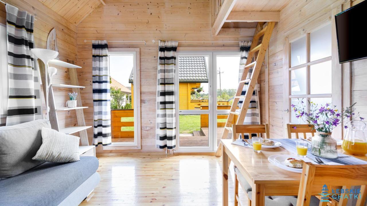 Lebskie Chatki Leba Exterior photo